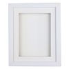 Tailored Frames White Box frame for keepsakes, medals and 3D objects glass size 16" x 12"