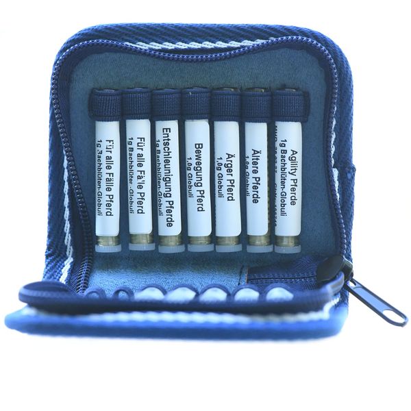Stall- und Turnier-Bachblüten-Tasche