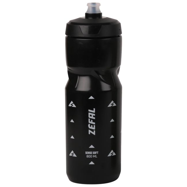 SENSE SOFT 80 Drink Bottle, Black, 28.7 fl oz (800 ml), 157K (Zefal)