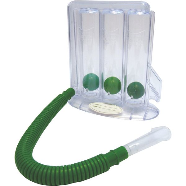 Breathing Trainer Lung Breathing Exercise, 3 Chamber System