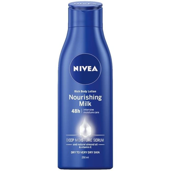 NIVEA Body Lotion Rich Nourishing Milk (Pack of 2)