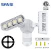 SANSI 7000LM LED Motion Sensor Outdoor Security Light 54W Floodlight Wall Lamp
