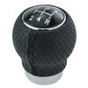 Lunsom PU Shift Knob Ball Gear Shift Knob General Auto Manual Car (Black A)