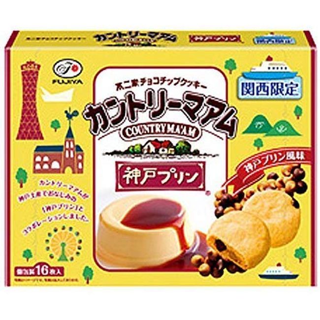 Fujiya Countrymaam Kobe Pudding 16 Pieces (x1)