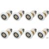 Generic Pack of 4 x Shower Door Rollers/Runners/Wheels/Pulleys 23mm Diameter