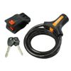 Rolson Bicycle Lock 1200 x 10 mm - Black