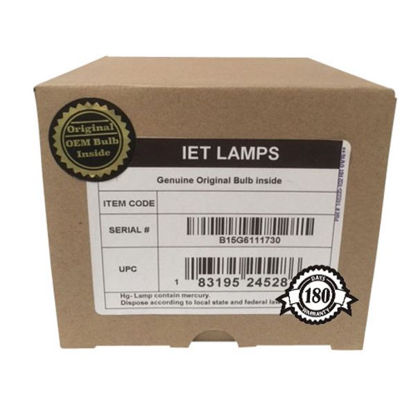 IET Genuine OEM Replacement Lamp for Eiki LC-SB25 Projector (Osram Bulb)