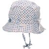 Sterntaler Mädchen Blümli Hut, Weiss, 45