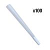 The Rigasz White Conical Filter Tubes 109/21mm - King Size 100 pcs