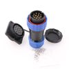 Eonvic SD28 12 Pin Waterproof Connector Auto Plug Socket IP68 Panel Waterproof Cable 28mm Wire Connector