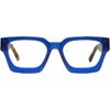 Blue Light Glasses - 98%+UV400 Filter,Acetate Preppy Rectangle Frame for Work/Gaming