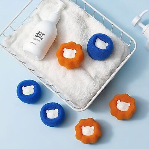 Zoylofg Pet Hair Remover For Laundry, Reusable Washing Machine Hair Catcher 6PCS