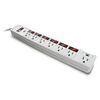 7 OUTLET SURGE PROTECTOR W/INDIVIDUAL SWITCHES