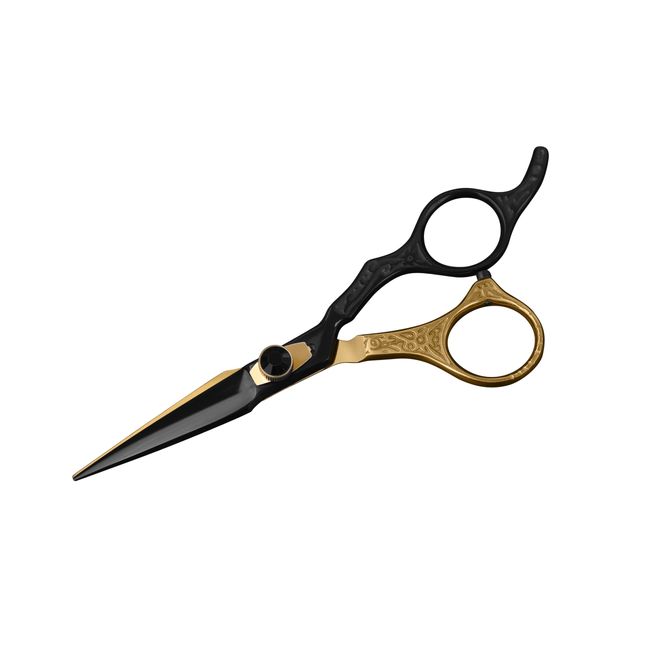 OMWAH - Professional 6.5 " Hair Shear Made of Premium 440c Japanese Steel Scissors for Barbers and Salon Extreme Sharpness… (Hair Scissors)