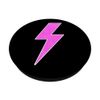 Retro Distressed PINK & WHITE Lightning Bolt PopSockets Swappable PopGrip