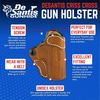 DeSantis The Criss-Cross Holster, Tan, Right, FITS: Springfield Hellcat 3"