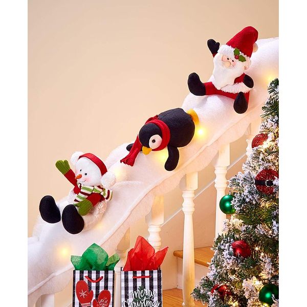 LTD Commodities Decorative Holiday Snow Surfing Set