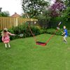 Urban Pop Up Badminton Set [Full Set] ? SIZE 3m (Width) ? Includes: 2 x Rackets, 2 x Shuttlecocks, 1 x Net & Post and Storage case