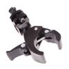 90° Rotating Bike Handlebar Mount Clamp Clip Holder Black for Flashlight Torch