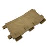 Zulu Nylon Gear MOLLE Visor Panel (Coyote Brown)