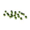 BRASS FLY TYING BEADS - 3.2mm - MET. OLIVE - 10 Pc - Fly Tying Materials - NEW