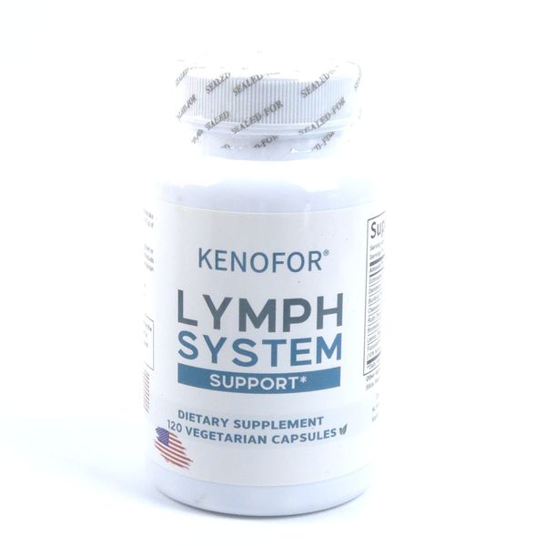 Kenofor Lymph System Support 120 Capsules Exp 12/2026