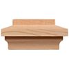 Island Cedar Slip Over Post Cap for 4 in. Post Size