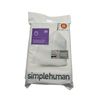 Simplehuman Trash Can Custom Fit Liners Code H 30-30L 20 Bags