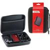 Navitech Black Action Camera Hard Case - Compatible With BSLVWG 4K Action Camera