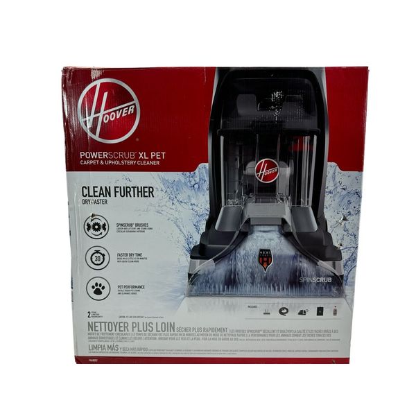 Hoover Powerscrub XL Pet Carpet Cleaner Machine Upright Shampooer FH68002 (OB)