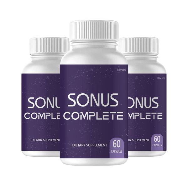 (3 Pack) Sonus Complete - Sonus Complete Tinnitus Support Supplement (180 Capsules)