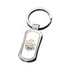 Getagift Our First Christmas as Engaeged Secret Santa, Xmas Couple Rectangular/Round Key ring. (Rectangular)