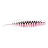 Trout Master Master Worm - Flexibler, UV-aktiver Forellenköder mit Knoblaucharoma, Langlebiger Gummiköder, Angelzubehör, Forellenköder, Gummifisch, Barschköder, Angeln (Rainbow)