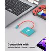 Gmeaou Switch Docking Station for Nintendo Switch Dock, Portable Switch Base Accessories, Switch TV Adapter Compatible Steam Deck/Switch OLED