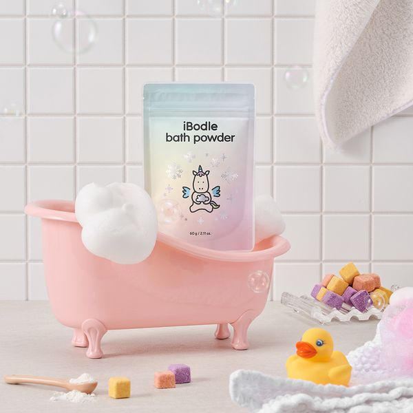 Ibodle Bath Powder Infant Bath Salt 60gx4 Pieces