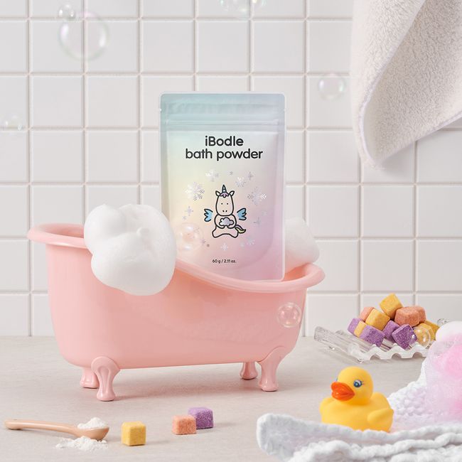 Ibodle Bath Powder Infant Bath Salt 60gx4 Pieces