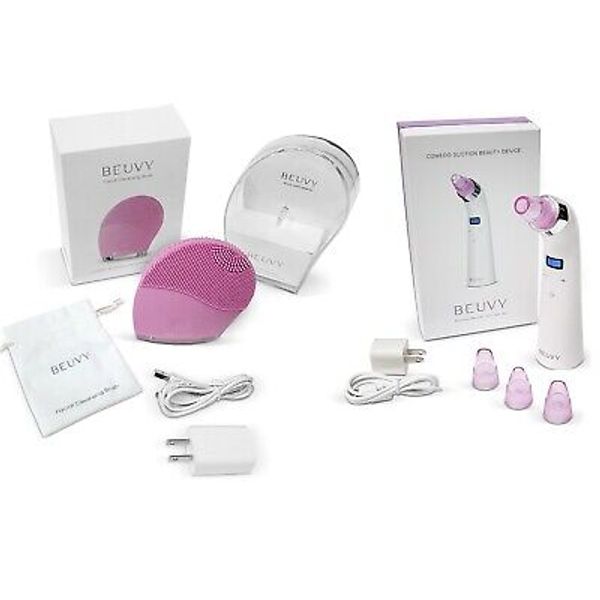 Beuvy Deep Facial Cleansing & Comedo Suction Microdermabrasion Machine COMBO