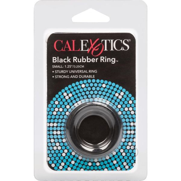 Rubber Cock Ring Small Black