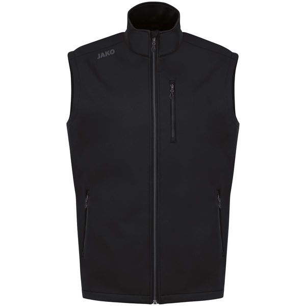 JAKO Unisex Softshellweste Premium, Schwarz, 5XL