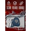 Fireproof Document Bag Envelope Size Cash Bags with Zipper Small Water Resistant