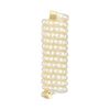 Flower Ring HCF0149-IV Pony Hook (Coil Up), Skeleton Coil (Ivory)