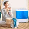 10lbs Mini Portable Compact Washing Machine Spin-Dry Laundry Two Tub Washer
