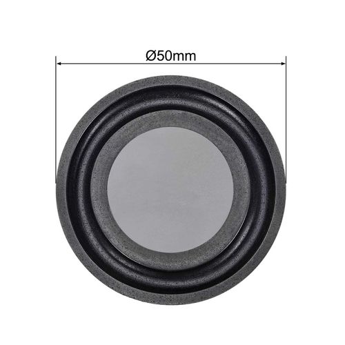 uxcell 4Pcs 2inches 50mm Bass Speaker Passive Radiator Auxiliary Rubber Vibration Plate Subwoofer DIY Repair