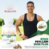 Optimize Digestive Wellness: Psyllium Husk Plus for Gut Health - 60 Capsules