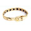Genuine Titanium Germanium "Belt Shape" Bracelet (Gold)