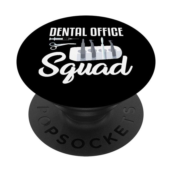 Dentist Dentistry Student Dental Office Humor Teeth Smile PopSockets Grip and Stand for Phones and Tablets