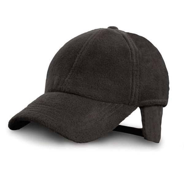 Result Rc036 Active Fleece Cap - Capblack, One Size