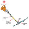 LOWER INTERMEDIATE STEERING COLUMN SHAFT FITS TOYOTA 4RUNNER FJ Cruiser