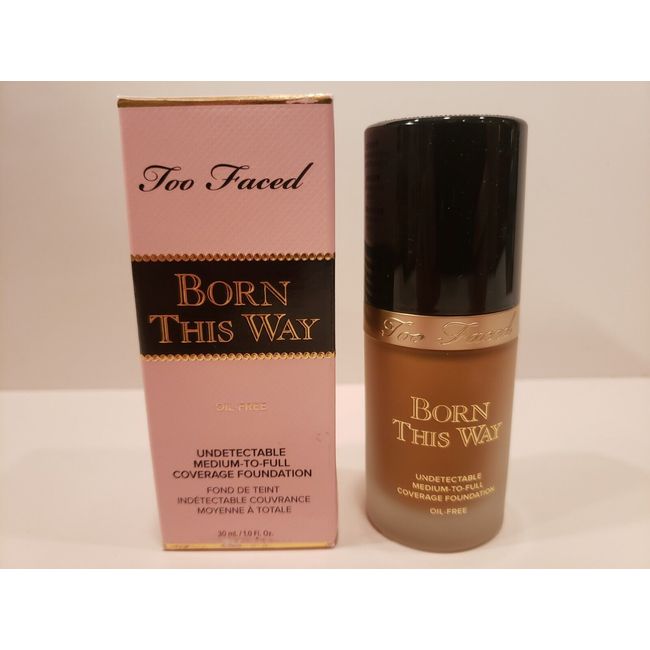 Too Faced ~ Born This Way Medium-to-Full Coverage Foundation ~ Mocha ~1oz