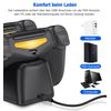HELLCOOL Ladestation für PS4 Controller, Ladestation mit 2Std Schnelllade/LED Anzeige für Playstation 4/PS4 Slim/PS4 Pro Wireless Controller